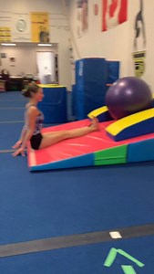 Flex point feet and roll the FUN! #gymnastics #girlpower #gymgirl #workoutmotivation #challengeaccepted | Olympia Gymnastics
