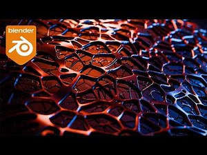 Blender Tutorial - Voronoi Mesh in Geometry Nodes - 3 Different Methods