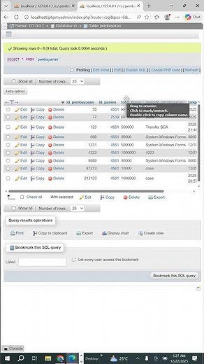 Export data from mysql to Excel #mysql #learn #webprogrammer