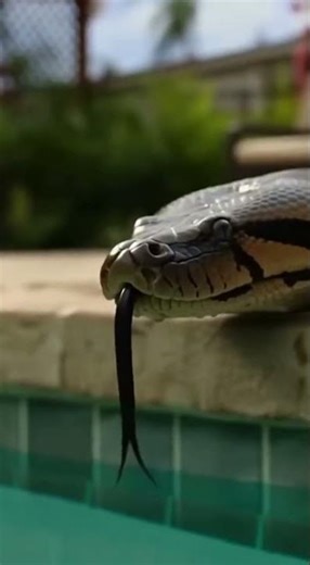 Big Snake Python #animals #python