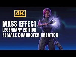 Mass Effect Legendary Edition Character Creation Femshep on Xbox Series X in 4K