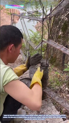Cement Imitation of Wooden Railings: Modern Construction Techniques
