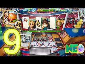 Cooking Fever: Gameplay Walkthrough Part 9 - Sports Bar Level 1-5 (iOS, Android)