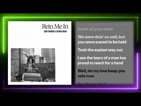 Sam Fender, Olivia Dean - Rein Me In (Lyrics)
