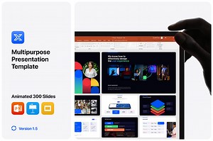 X - Multipurpose Presentation, a Presentation Template by TemplateZuu