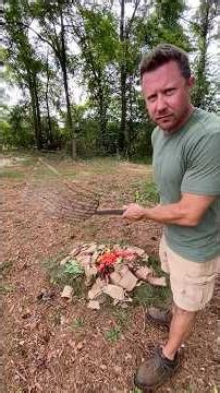 How to start a compost pile.