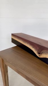 Epoxy River Walnut Mantel | Live Edge Wood Floating Shelf | Made to Order - Etsy