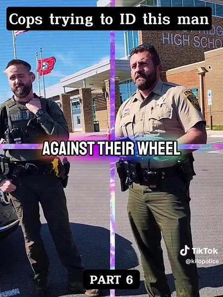 Cops trying to ID this man 6 #cops #copsoftiktok #police #firstamendmentaudit #foryourpage
