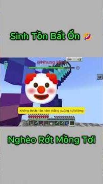 Sinh Tồn Bất Ổn 🤣 ( Tập 171 ) : Nghèo Rớt Mồng Tơi #shorts #minecraft