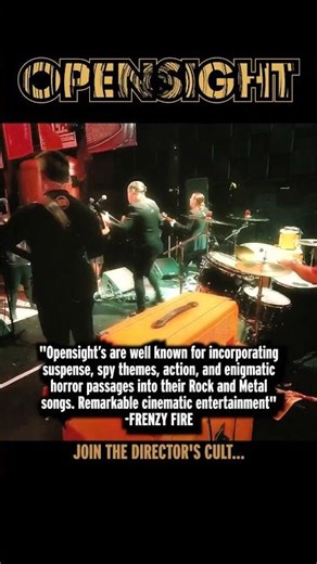 Digging into the roots of enigmatic Cinema. We are Opensight, creating sounds fit for...