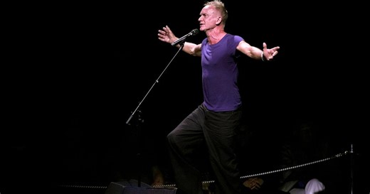 Sting aiuta il funambolo Philippe Petit a rievocare la sua traversata tra le Torri gemelle