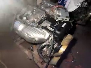 丰田2JZ VVT-I直列6缸3.0发动机启动视频 进口发动机专卖13153429388