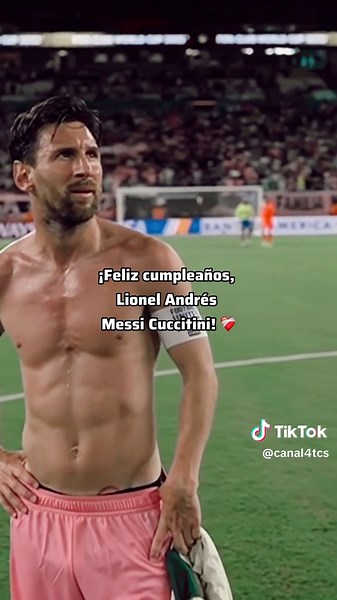 Feliz cumpleaños Lionel Messi: una celebración especial