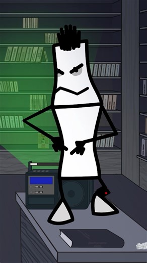 Suno guli 180 sati društveno-korisnog rada u biblioteci, boba dan kume 😅 #bbbb #brucabracabrudabrada #helemnejse #animatedseries