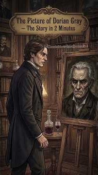 The Picture of Dorian Gray in 2 Minutes | Oscar Wilde’s Dark Classic Explained