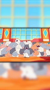 22K views · 674 reactions | The Most INTENSE Cat Cafe ☕️  #animation #memes #beeandpuppycat | Cartoon Hangover | Facebook