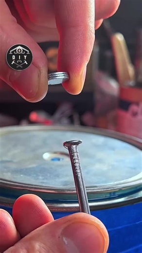 2K views | Touch a magnet to a nail — now it sticks to the lid and lifts it clean. | Life Hacks | Facebook