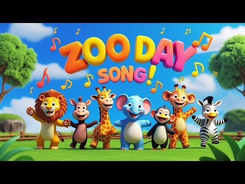 Zoo Animals Adventure Song | Kids Dance, Sing, and Learn at the Zoo