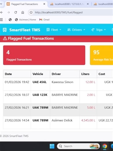 #FleetSystem #TMS #CodingLife #LogisticsTech #FleetManagement #SoftwareDeveloper #TechSeries #UgandaTech #Logistics #TransportSystem