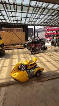 Mini SIDECAR! Shop Walk at Iconic - #sidecar #cb750 #iconicmotorbikes