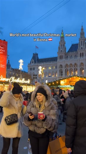 World’s most beautiful Christmas 🎄 market in Vienna 🇦🇹 #christmas2025 #christmas #christmasinvienna #vienna #weihnachten | Wien Vibes
