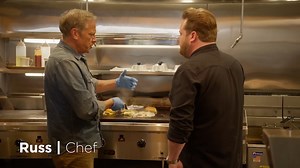 2.7K views · 41 reactions | Energy, agriculture, natural gas, oil, beef... You can't talk about one without the other. Check out Mike Rowe's conversation with Oklahoma City's own Chef Russ while cooking in the kitchen.  | OERB - Oklahoma Energy Resources Board | Facebook