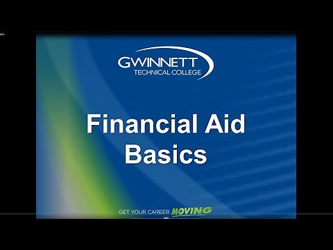 Financial Aid Basics | Gwinnett Technical College