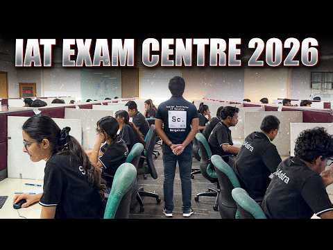 Inside India’s FIRST Offline IAT & NEST Centre Test series🔥 (Full Tour)
