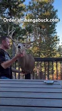 How to remove your trophy buck mount after you've mounted it with the Hang-A-Buck!