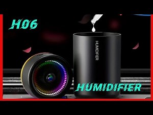 H06 Humidifier | Mini Humidifier | Humidifier Unboxing | Budget Gadgets