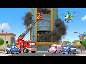 High-Rise Rescue! Fire Safety at Gold Tower 🏢🔥 | Kids Cartoons & Safety