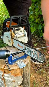 Saw chains sharpening hack | Genius Inventions