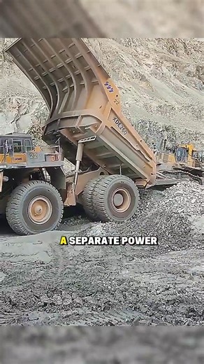 Haul Truck Breakdown Drama! 🚧💥 When Power Fails, Logic Saves! 📝 Description: An XCMG haul truck suddenly broke down on a mining slope - the main switch failed, engine dead, but the dump bed still worked! 💡 Thanks to the separate hydraulic circuit, the operator could lift the bed and dump the load. With help from a dozer, the truck was finally pushed aside. Risky, smart, and pure mining action! 💪 Sometimes in mining, brains save the day more than horsepower! ⚙️ #fblifestyle #MiningLife #Heav