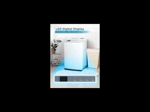 BLACK+DECKER 4.1 Cu. Ft. Washer Review: Agitator Power & 10 Cycles (BTLW41MW Stainless Steel