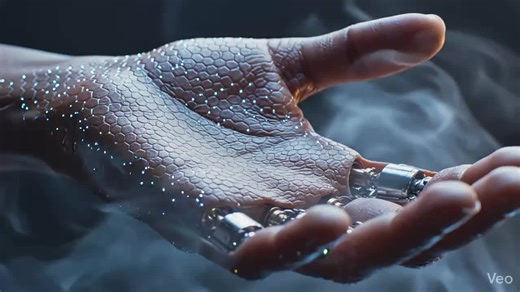 Cyber Hand. ✋ #ki #cyber #cyberpunk #medical #future