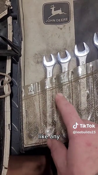 John Deere Combo Wrenches from Old Toolbox