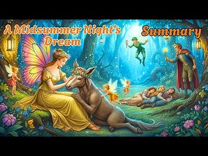 A Midsummer Night’s Dream Summary | Full Story Explained | William Shakespeare