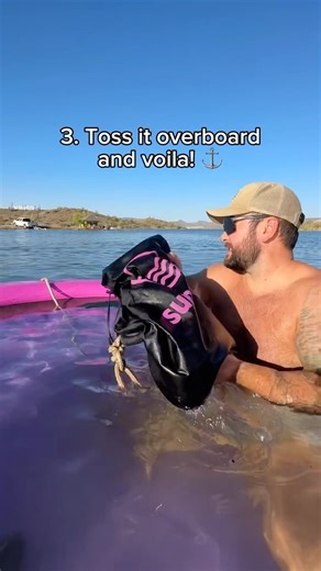 51K views · 307 reactions | Our super floaties come with a Sunchill carry bag that also doubles as an anchor when filled with rocks or sand! Currents are no joke, grab a beach shovel and fill up your Sunchill bag to make an anchor in seconds ⚓️酪 #beachdays #boatlife #boataccessories #beachaccessories #beachbabe #floating #floaties #inflatable #beachtoys | Sunchill | Facebook