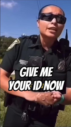 Idiot Female Cop and Dumb Partner Get Owned and Dismissed "ID Refusal" First Amendment Audit #cops