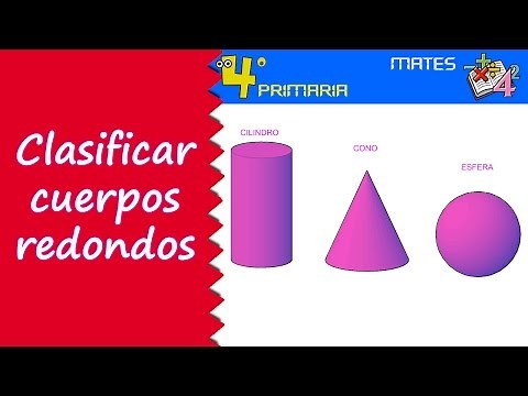 Matemáticas. 4º Primaria. Tema 1. Clasificación de los cuerpos redondos