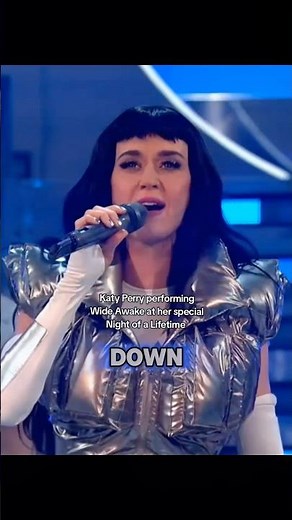 Katy Perry performed Wide Awake at the Night of a Lifetime 🫶