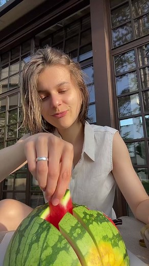Watermelon and Honey Eating Video