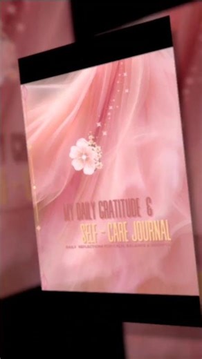 🩷 Your Daily Boost: Gratitude & Self-Care Journal 🩷