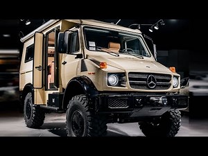 Mercedes-Benz Unimog Camper 2000 – The Ultimate Off-Road Expedition Vehicle!