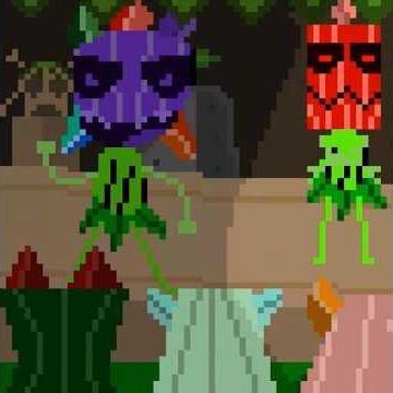 Sprinkles and N-Slash-A Captured by the Tribe Gang! (Piskel)