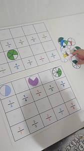 Fraction Printable Activity Board, Fraction Matching Printable, Fraction Matching, Learning Fractions, Printable Maths Worksheets,homeschool - Etsy