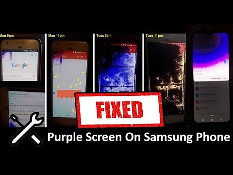 How To Fix Purple Screen On Samsung Phone