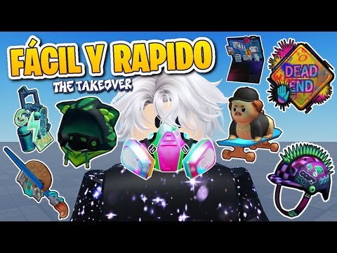 EASILY GET ALL 24 FREE ITEMS FROM THE "THE TAKEOVER" EVENT ON ROBLOX! (The Conquest)