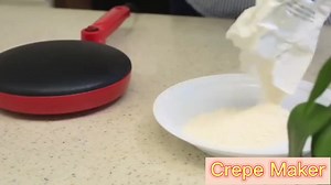 Electric Griddle Crepe Maker Cooktop Nonstick 12 Inch Aluminum Hot Plate Adjustable Temperature Control Crepe Pancakes Maker