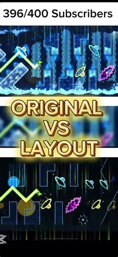 Tidal Wave: Original vs Layout 🌊 | Geometry Dash 2.2